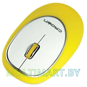 Мышь CrownMicro CMM-931W yellow